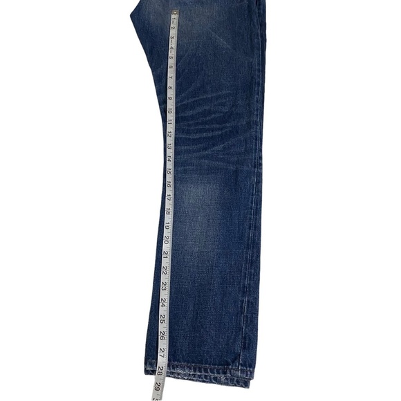 J. Crew Jeans Slim Broken-In Boyfriend Jeans Women Sz 25 x28 Whiskered Denim - Picture 11 of 12